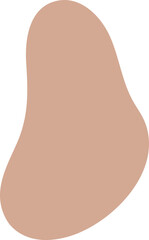 Freeform Shape Minimal Abstract Ornament