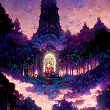 森の寺院