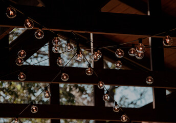 hanging bulb lights