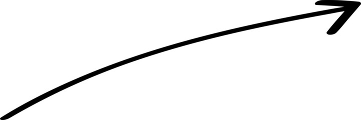 Arrow Line Sign Doodle Line