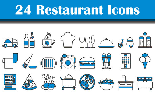 Restaurant Icon Set