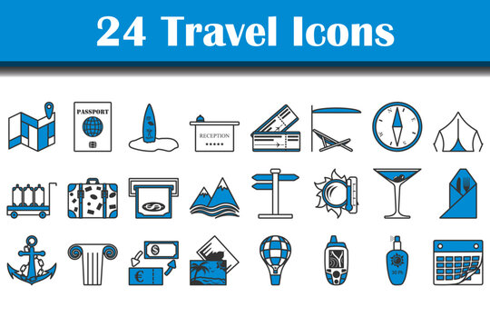 Travel Icon Set