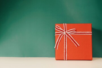 red gift box