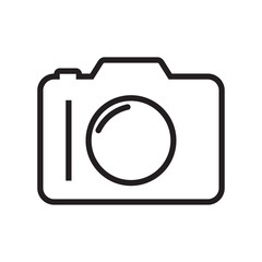 camera icon vector illustration sign