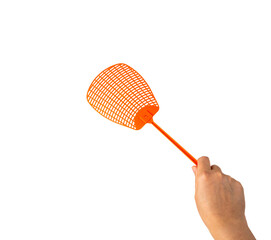 Fly Swatter, Flyswatter, Bug Swatter Isolated
