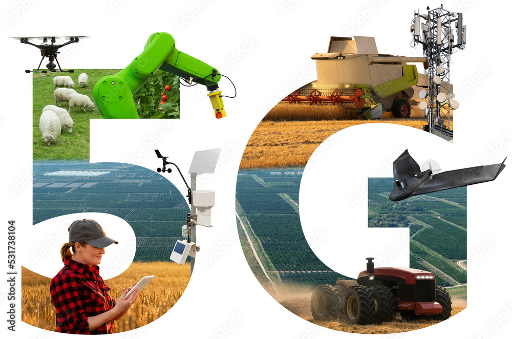 Poster 5g network for control autonomous smart farm