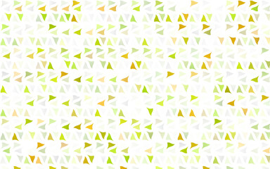 Light Green vector layout with lines, triangles.