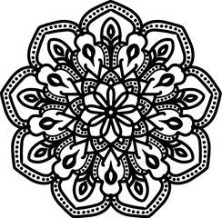 mandala islamic ornament