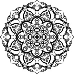 mandala islamic ornament