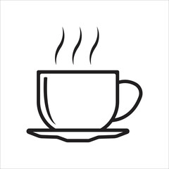 coffee icon vector design template