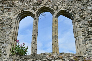 ruins of an church