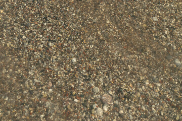 Sea Waves on Pebble Beach