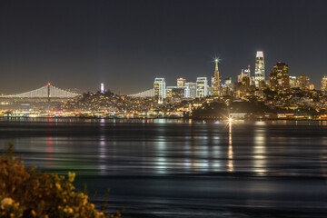 bridge at night