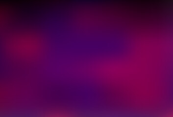 Dark Purple vector blurred bright template.