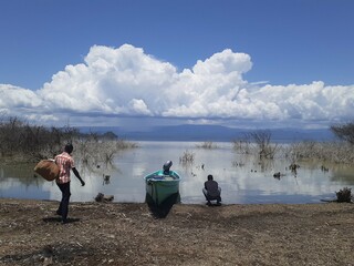 Lake Baringo. Tanzania