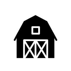 Barn - vector icon