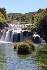 Fototapeta na wymiar Krka Parc National, Croatie
