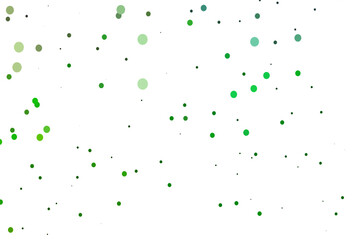 Light Green vector texture with disks.