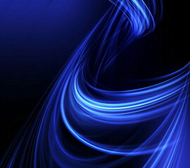 abstract blue wave background