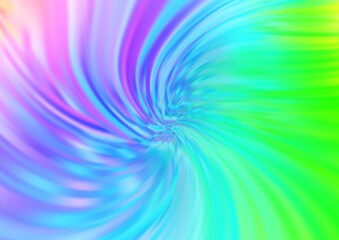 Obraz premium Light Multicolor, Rainbow vector background with bent lines.