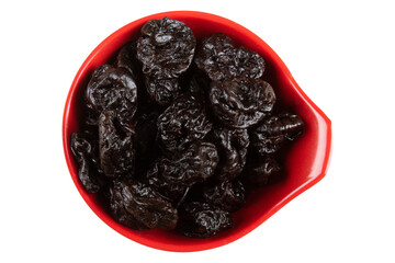 Dried plums. Typical Christmas food. png transparent background