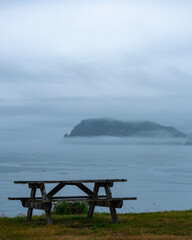 Olympic Peninsula fog