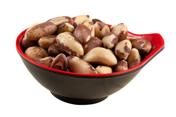 Brazil nut. Typical Christmas party food. png transparent background