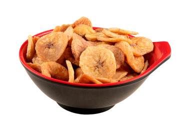 Dried dried banana. Typical Christmas food. png transparent background