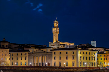 Fototapeta premium Beautiful old town of Florence summer time