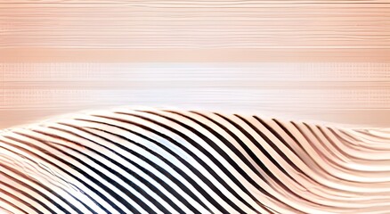 3D modern wave curve abstract presentation background. Luxury paper cut background. Abstract decoration, halftone gradients, illustration.