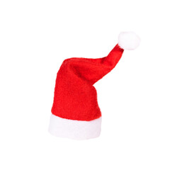 christmas cap isolated on white
