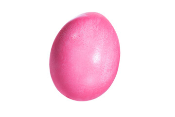 Easter egg, pink or rose dye, cutout