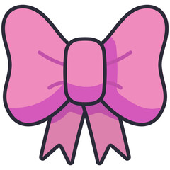 ribbon bow icon