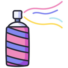 party spray icon