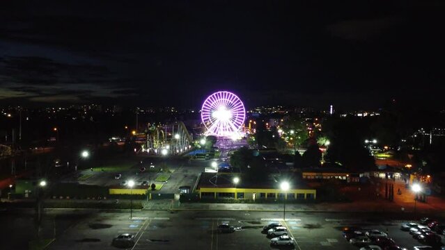 parque diversiones noche bogota 