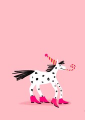Funny Party Horse - Party animal