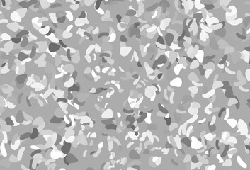 Light silver, gray vector background with abstract forms.