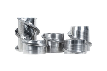 Metal Spiral Components in Stainless Steel for Industrial Machinery