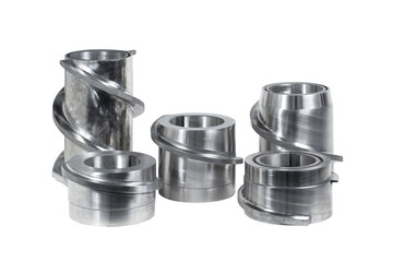 Metal Spiral Components in Stainless Steel for Industrial Machinery