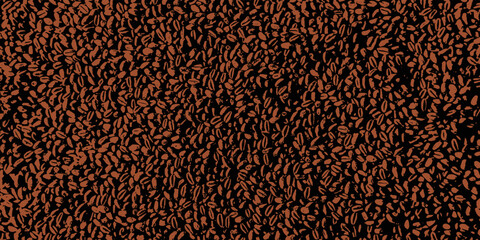 Coffee beans Pattern Texture Background, Coffee beans Vintage texture