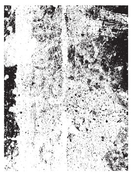 Black Grunge Background texture, White Distressed texture Background