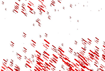 Light Red vector backdrop with long lines.