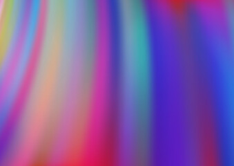 Light Blue, Red vector template with bent ribbons.