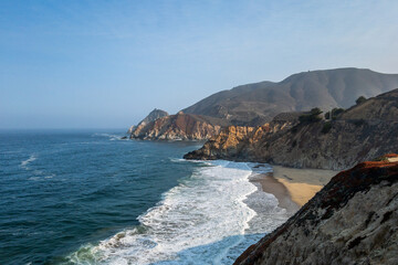 Devil's Slide: point along Route 1 in California near San Francisco