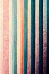 Abstract stripes pattern in pastel colors and with uneven spacing