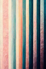 Fototapeta premium Abstract stripes pattern in pastel colors and with uneven spacing