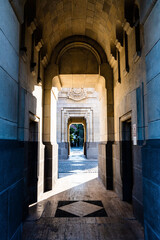 Arch of Triumph (Arcul de Triumf), Bucharest, Romania.