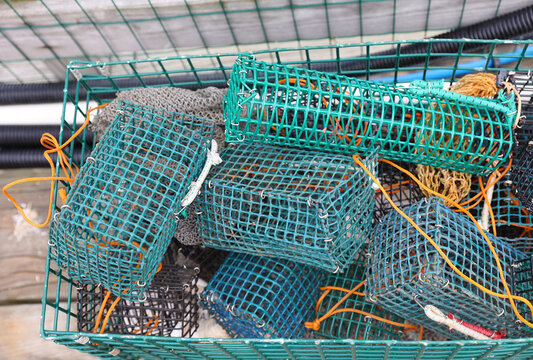 old crab traps