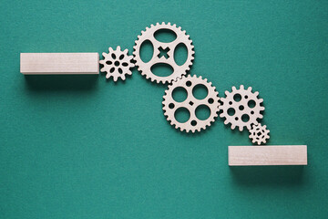 Template for diagram. Presentation of processes and relationships.