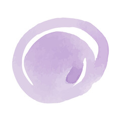 Watercolor hand drawn element. Abstract shapes for decoration banners, cards, posters and posts in social media 